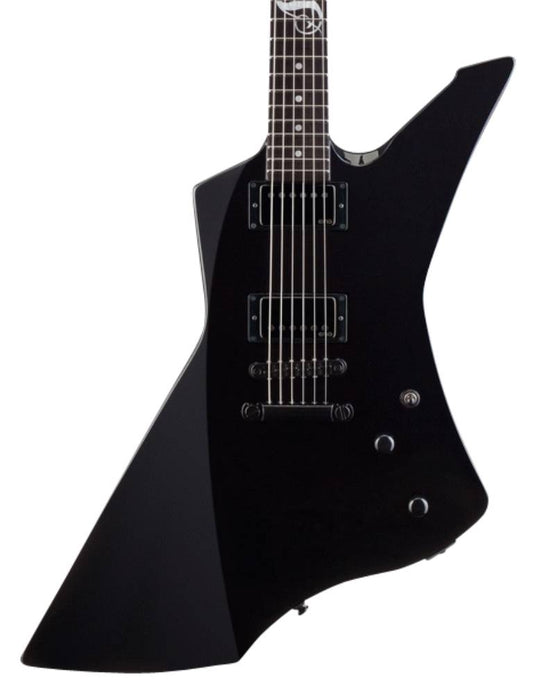 ESP LTD James Hetfield Snakebyte Electric Guitar in Black Satin