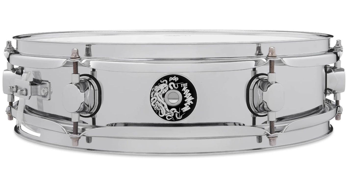 PDP The Kraken 3.5" x 13" Chrome Over Steel Piccolo Snare Drum
