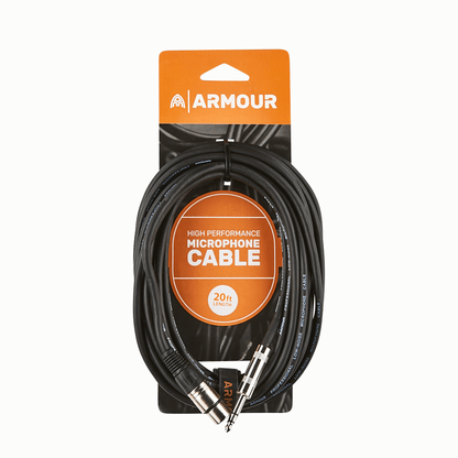 Armour CJP20 20FT High Performance Microphone Cable XLRF/TRS