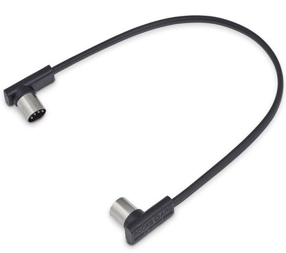 Warwick RockBoard Flat Patch MIDI Cable 30cm in Black