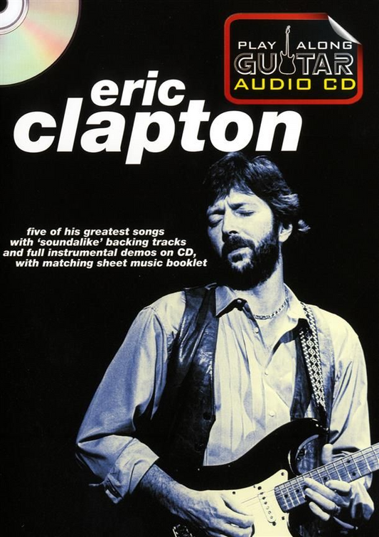 Eric Clapton Play Along Guitar Book & CD