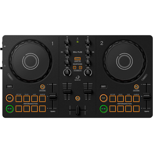 AlphaTheta DDJ-FLX2 Compact 2 Channel DJ Controller