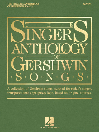 The Singers Anthology of Gershwin Songs Tenor