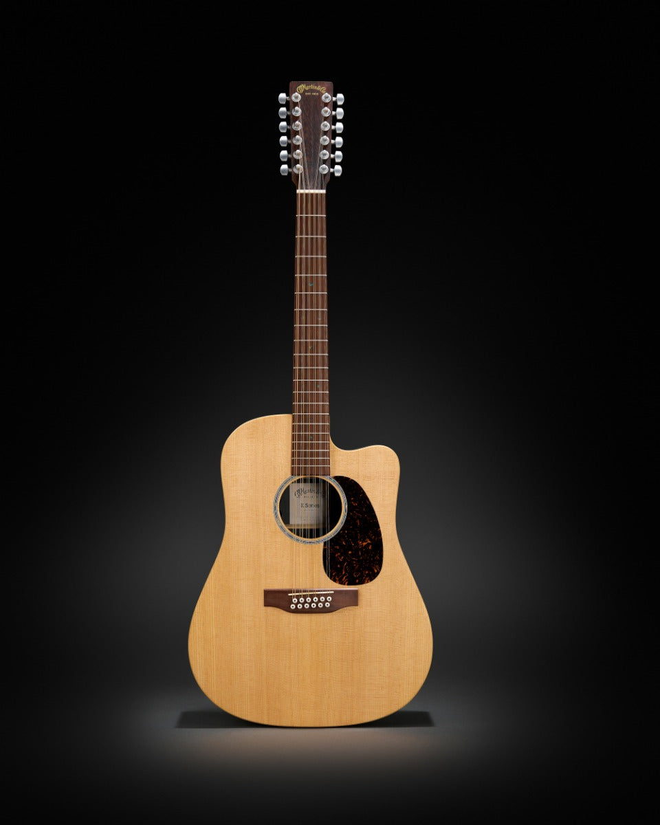 Martin X-Series DC-X2E Brazilian Dreadnought Cutaway 12-String w/Pick Up
