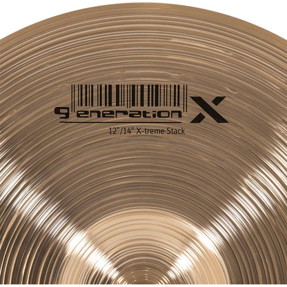Meinl Cymbals Generation X 12" and 14" Xtreme Stack HiHats