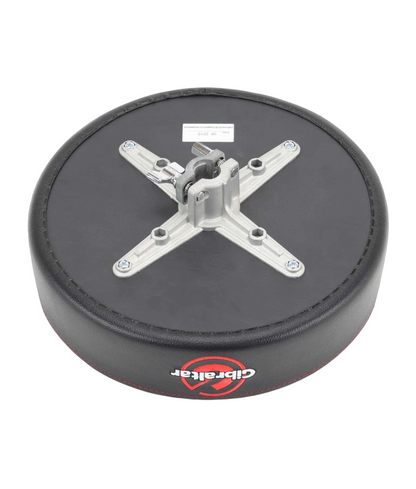 Gibraltar 9608 Double Braced 13" Round Drum Throne in Black