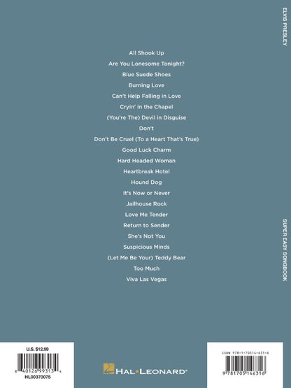 Elvis Presley Super Easy Piano