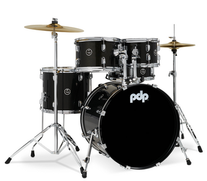PDP Center Stage 20" 5 Piece Drum Kit in Black Onyx