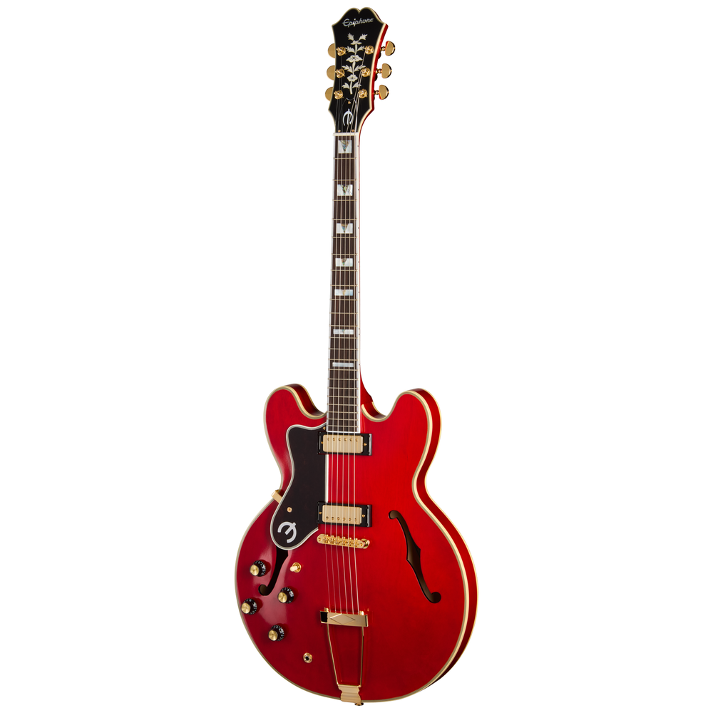 Epiphone Masterbilt Gem Archer Sheraton in Cherry Red - Left Handed
