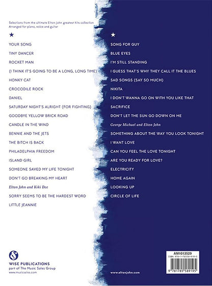 Elton John Diamonds PVG