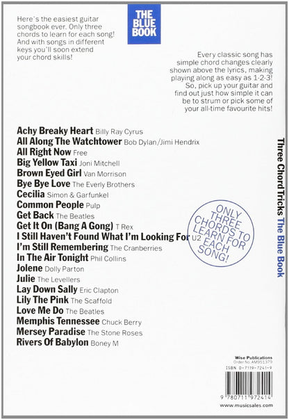 Three Chord Tricks The Blue Book