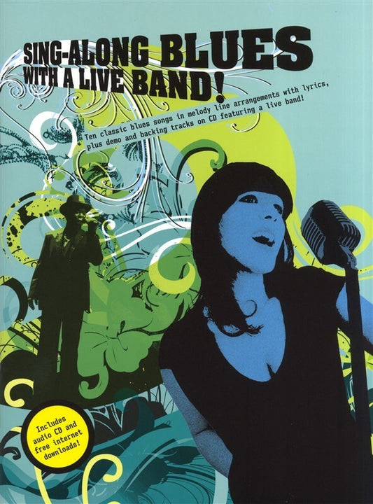 Sing Along Blues With A Live Band BK/CD