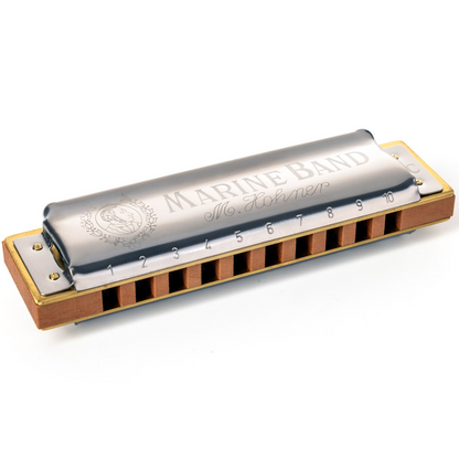 Hohner Marine Band Classic 1896 10 Hole Harmonica F