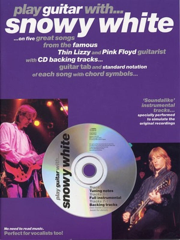 Play Guitar With Snowy White Tab Guitar Tab BK/CD