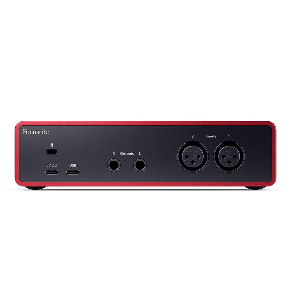 Focusrite Scarlett 2i2 4th Gen 2 in 2 out Audio Interface