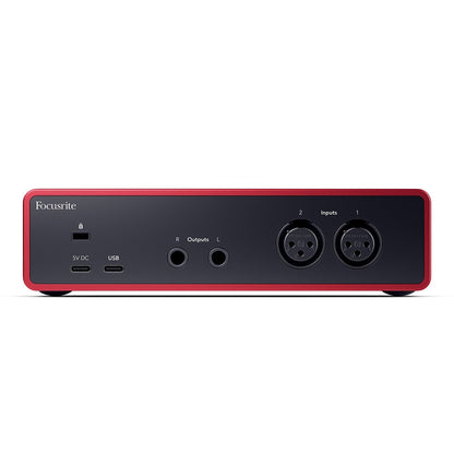 Focusrite Scarlett 2i2 4th Gen 2 in 2 out Audio Interface