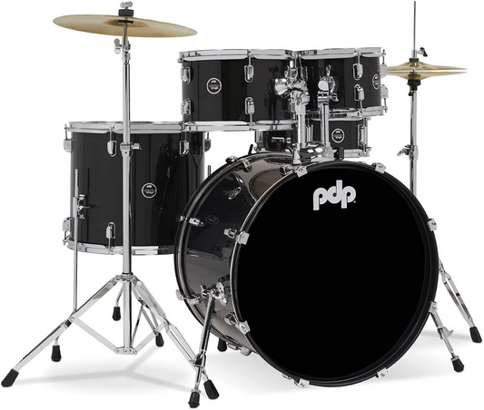 PDP Center Stage 5-Piece Drum Kit in Iridescent Black Sparkle