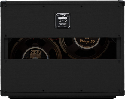 Orange PPC212OB 2X12" Open Back Cabinet in Black