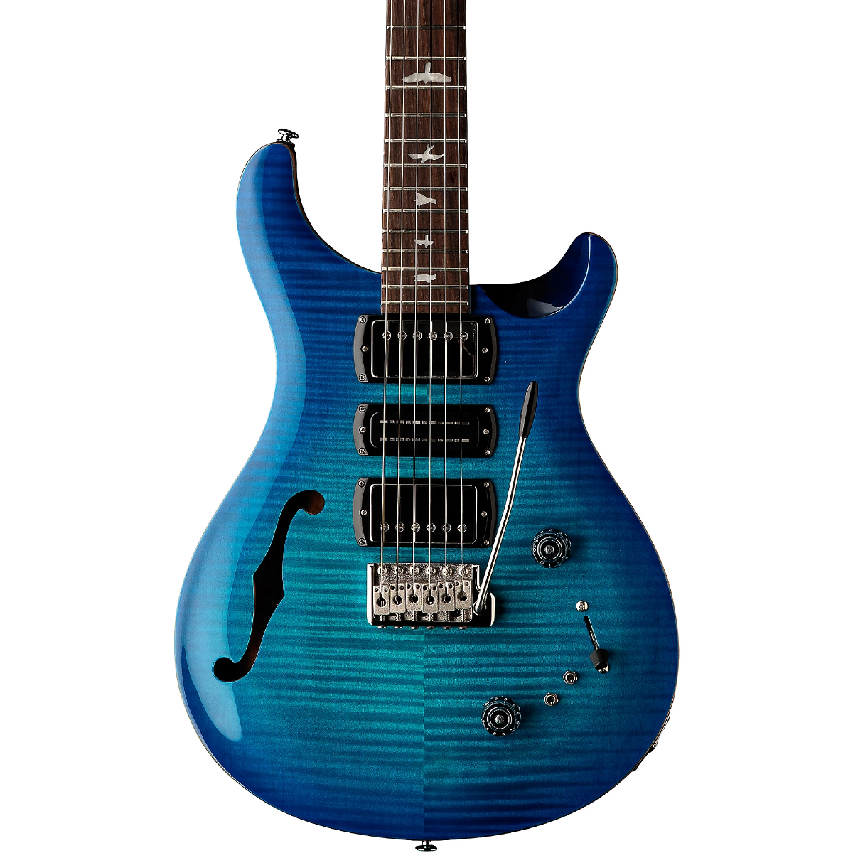 PRS SE Special Semi Hollow Electric Guitar in Lake Blue