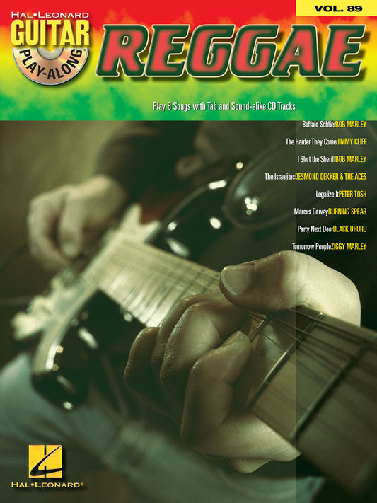 Reggae Guitar Playalong Volume 89 BK/CD