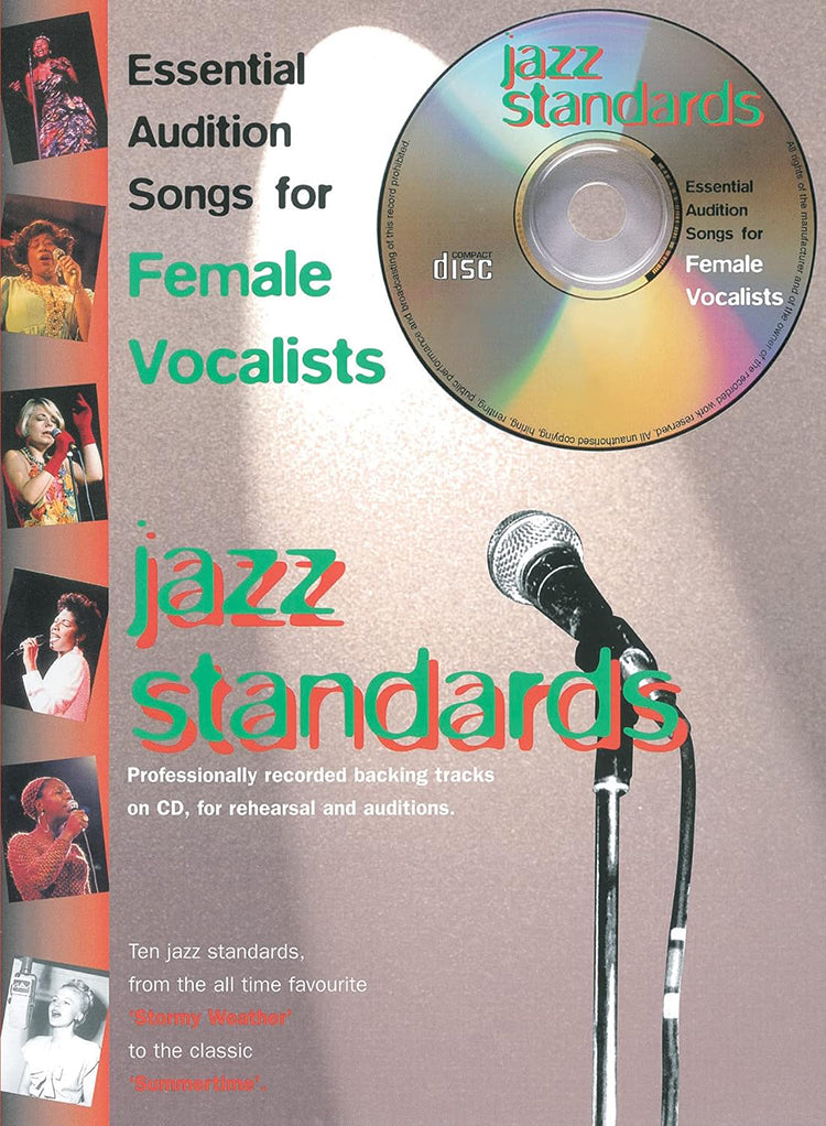 Jazz Standards Essential Audition Songs For Female Vocalists PVG/CD