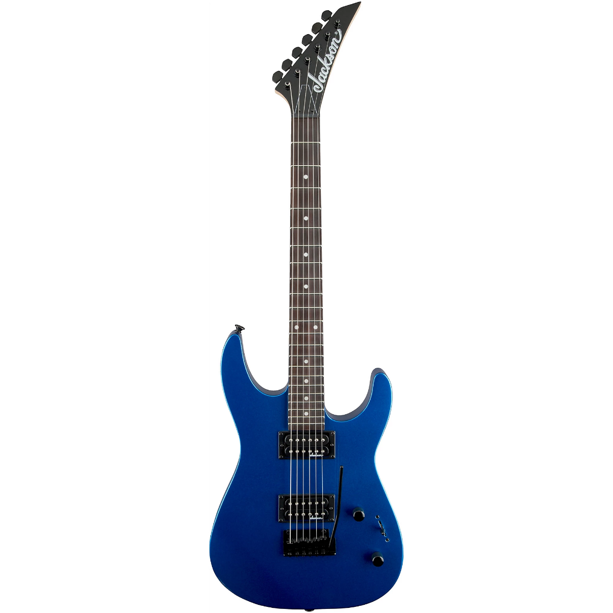Jackson JS Series Dinky JS11 Electric Guitar in Metallic Blue