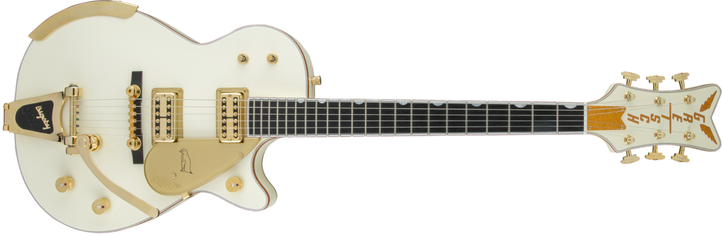Gretsch G6134T 58 Vintage Select ’58 Penguin with Bigsby in Vintage White