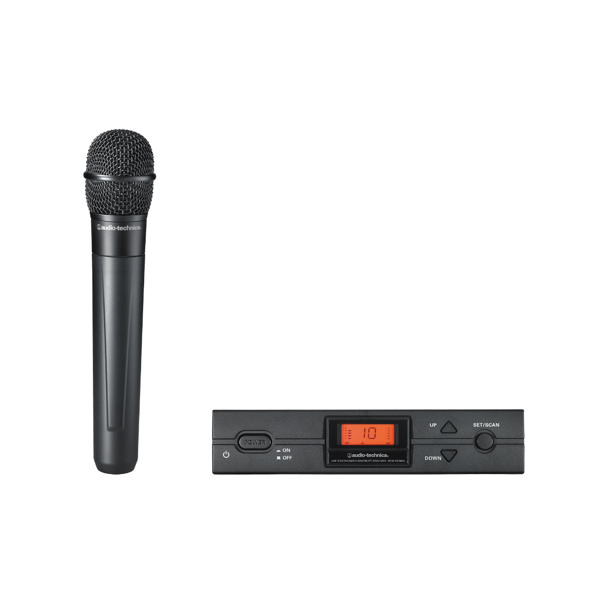 Audio-Technica ATW-2120cD 2000 Series Wireless Handheld Microphone System