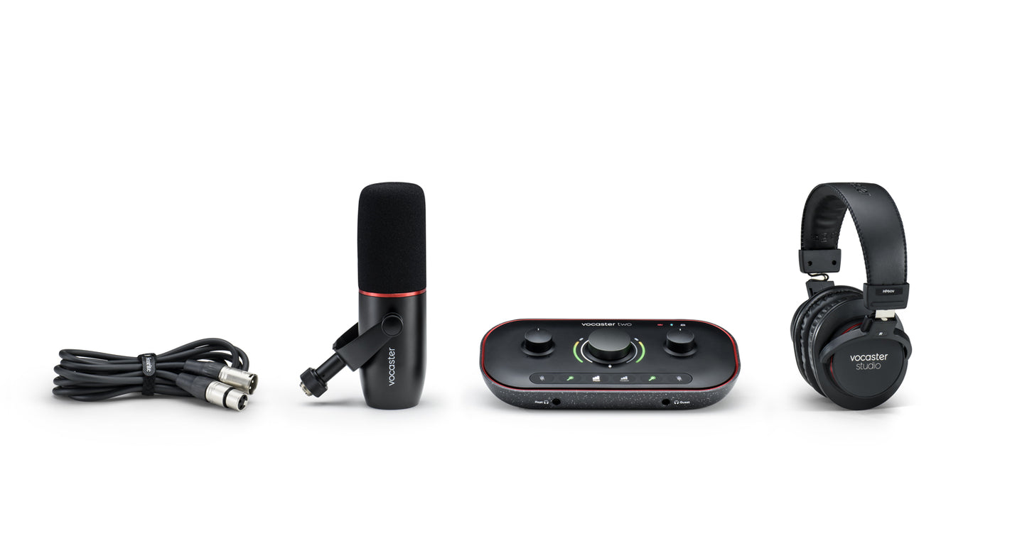 Focusrite Vocaster Two Studio Podcasting Kit