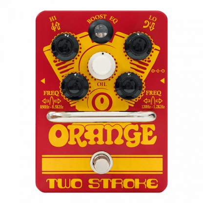 Orange Two Stroke Boost EQ Pedal