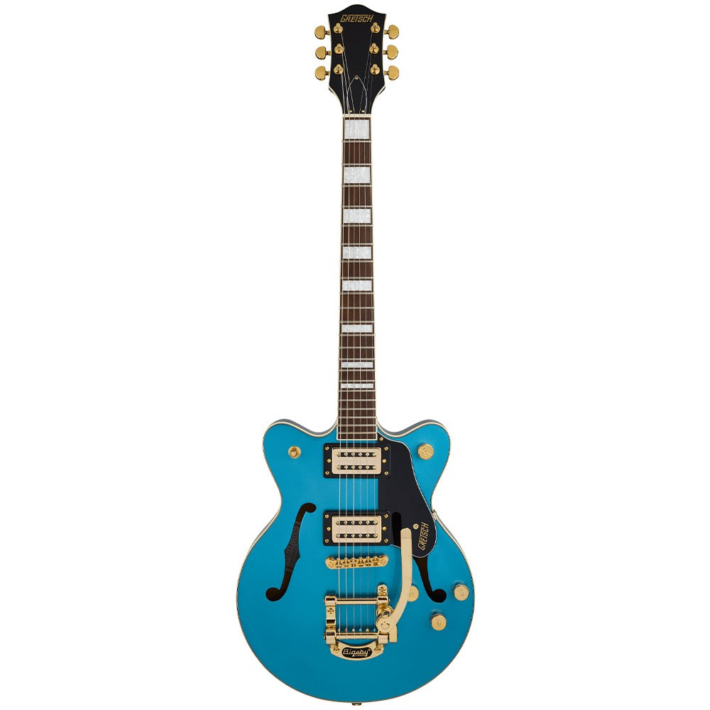 Gretsch G2655TG Streamliner™ Center Block Jr. Double Cut with Bigsby LTD in Riviera Blue