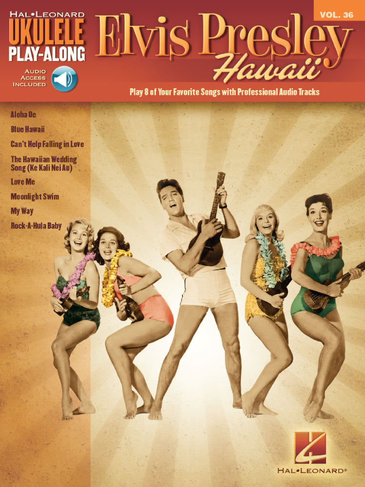 Elvis Presley Ukulele Play Along Volume 36 Bk/Ola