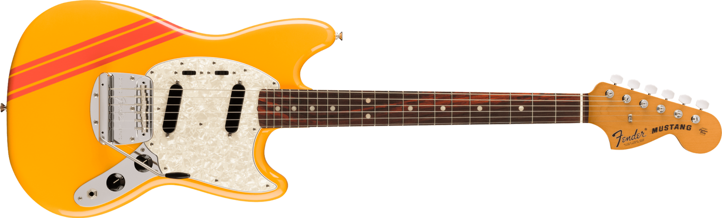 Fender Vintera II '70s Competition Mustang, Rosewood Fingerboard in Competition Orange