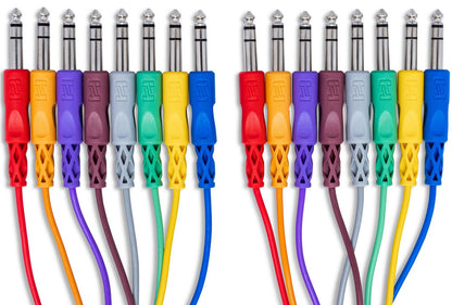 HOSA CSS802 Balanced Snake 1/4" TRS to Same 2m