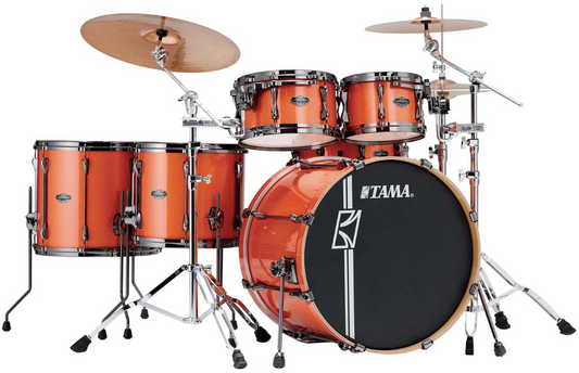 Tama ML62HZBNS Superstar HyperDrive 6 Piece Drum Kit in Bright Orange Sparkle
