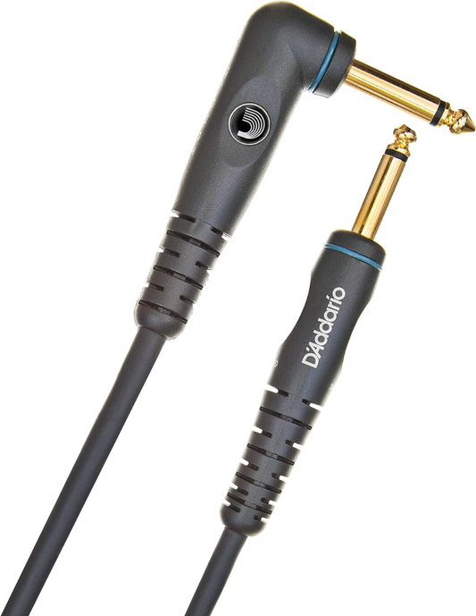 D'Addario Planet Waves Custom Series 20' Straight Right Angle Instrument Cable