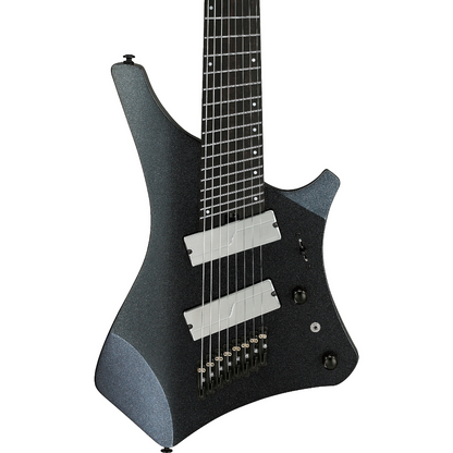 Ibanez A528 Multi Scale 8-String Electric Guitar in Iron Pewter