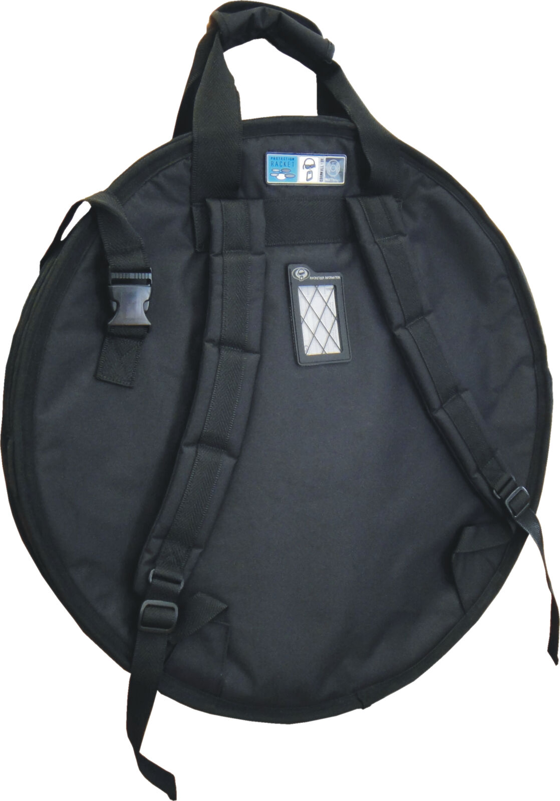 Protection Racket 22" Deluxe Cymbal Bag with Straps in Black
