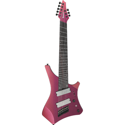 Ibanez A528 Multi Scale 8-String Electric Guitar in Coral Mirage