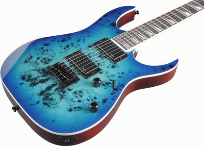 Ibanez RGR221PA Electric Guitar in Aqua Burst
