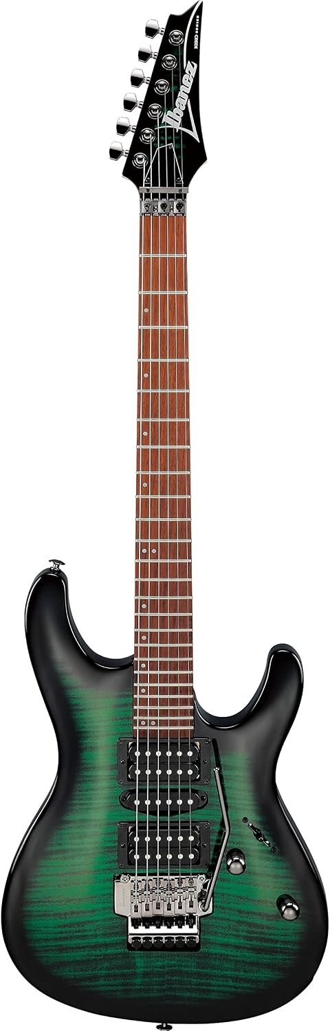 Ibanez KIKOSP3 Kiko Signature Electric Guitar in Transparent Emerald Burst