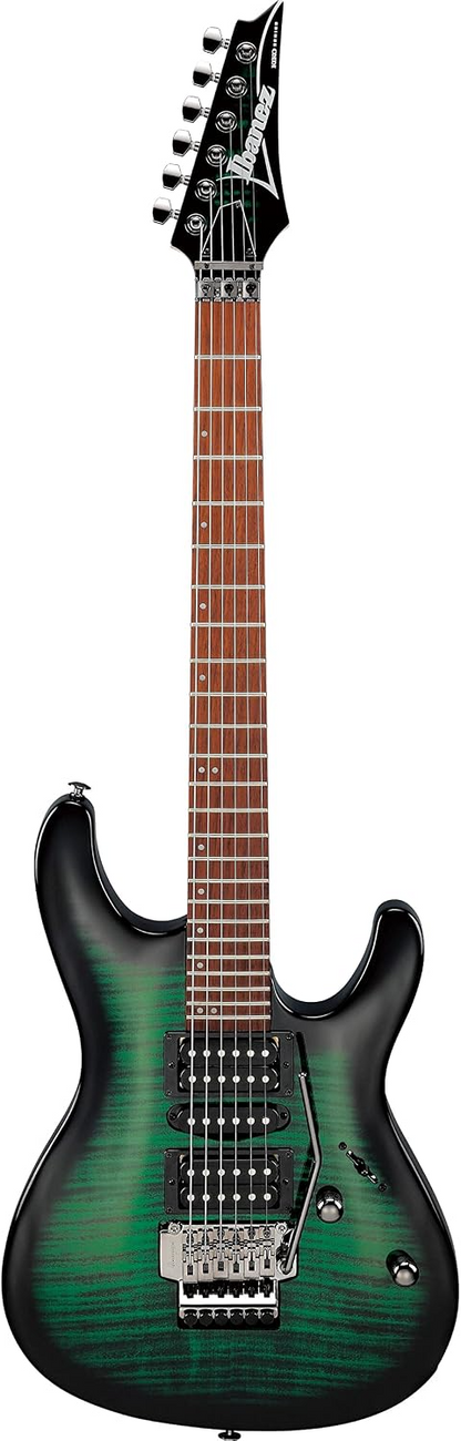 Ibanez KIKOSP3 Kiko Signature Electric Guitar in Transparent Emerald Burst