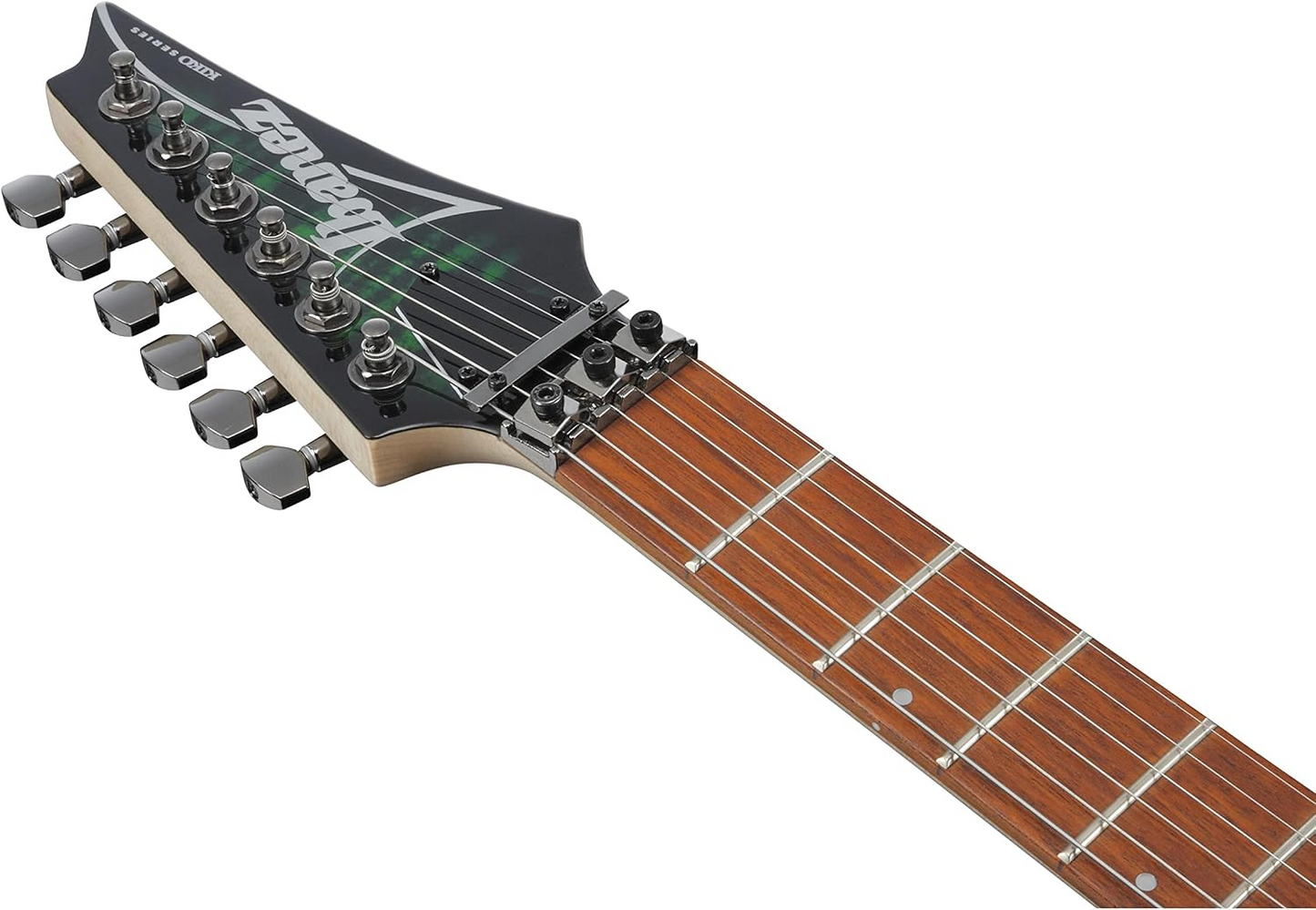 Ibanez KIKOSP3 Kiko Signature Electric Guitar in Transparent Emerald Burst