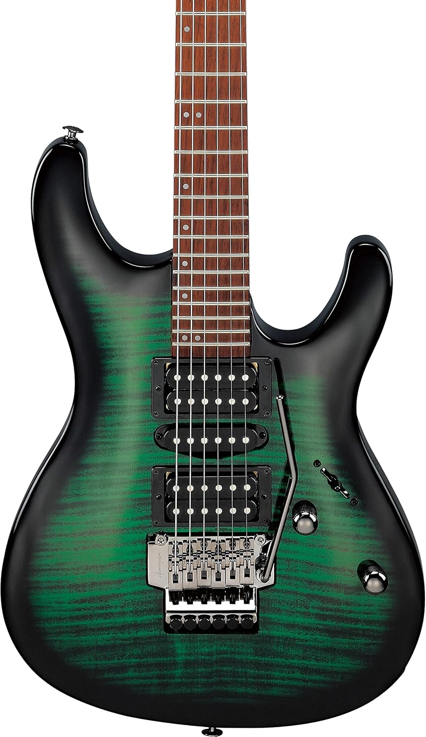 Ibanez KIKOSP3 Kiko Signature Electric Guitar in Transparent Emerald Burst