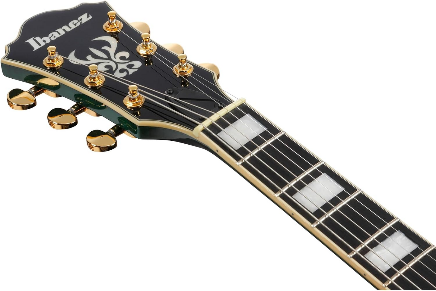Ibanez AS93FM Artcore Expressionist Electric Guitar in Transparent Moss Green