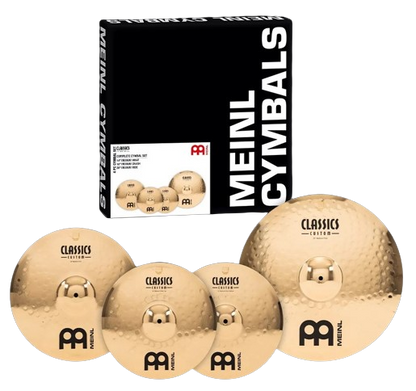 Meinl Cymbals Classics Custom Brilliant Complete Cymbal Pack