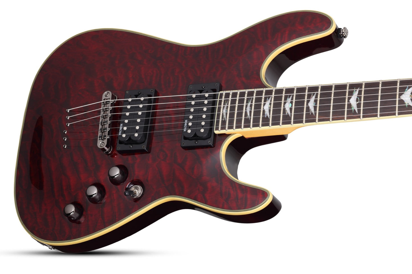 Schecter Omen Extreme 6 in Black Cherry