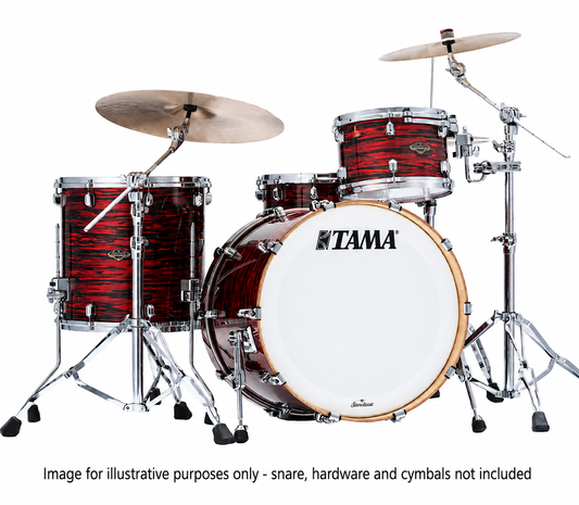 TAMA Starclassic Walnut/Birch 3-Piece Shell Pack in Red Oyster