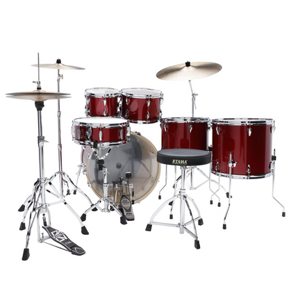 Tama IP62H6W BRM Imperialstar 6-Piece Drum Kit in Burnt Red Mist
