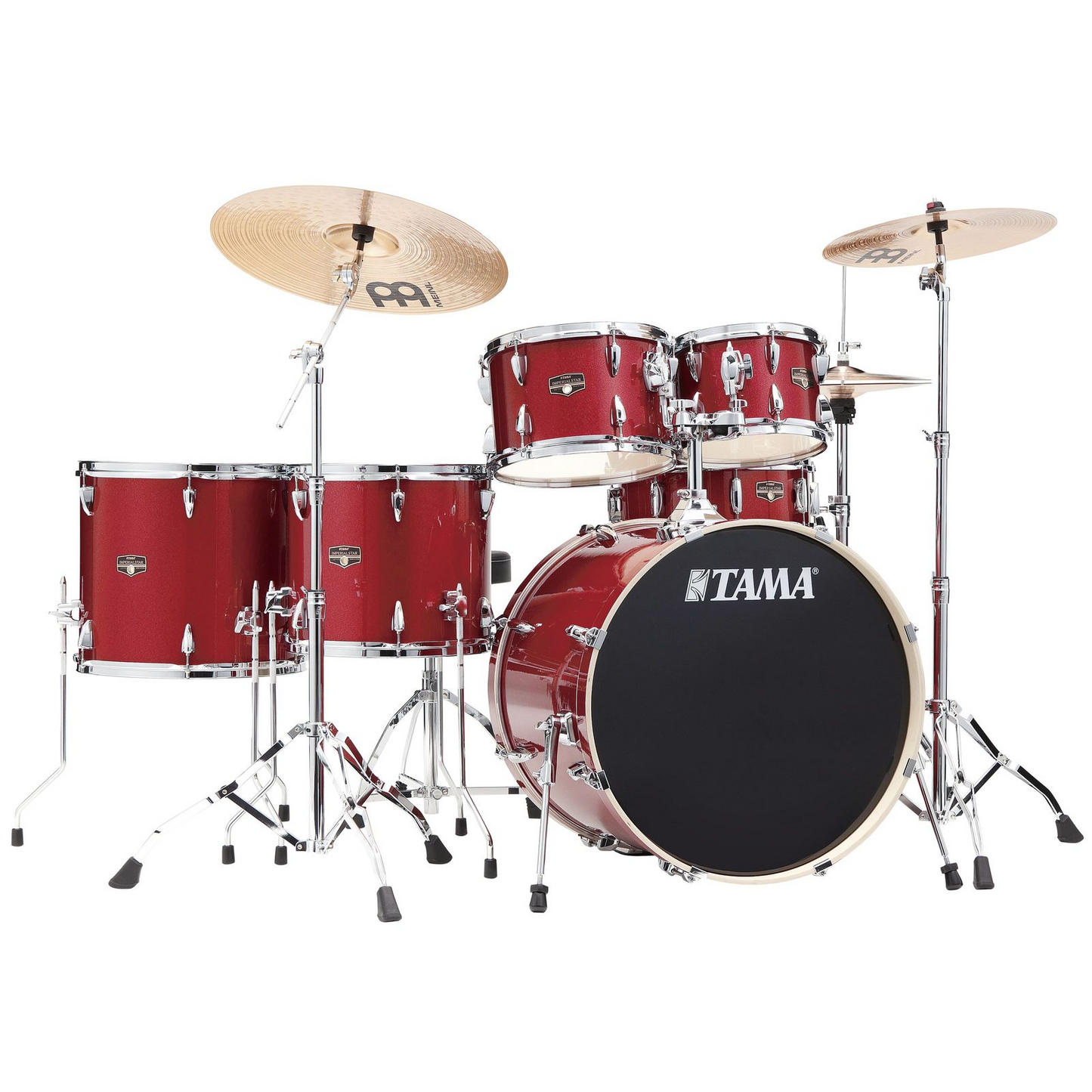 Tama IP62H6W BRM Imperialstar 6-Piece Drum Kit in Burnt Red Mist